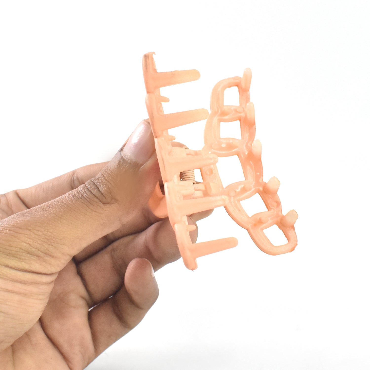 Plastic Hair Clamp Grip, Simple Matte Hair Barrette Clamp (1 Pc) Plastic Hair Clamp Grip, Simple Matte Hair Barrette Clamp (1 Pc)